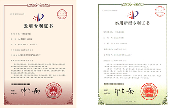公司榮獲發(fā)明專(zhuān)利證書(shū)等榮譽(yù)